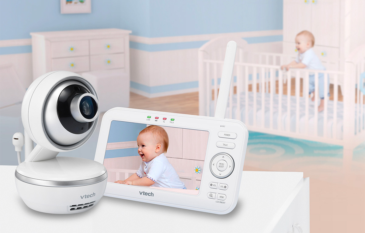 Qids V Tech Baby Video Monitor 5 Ptz