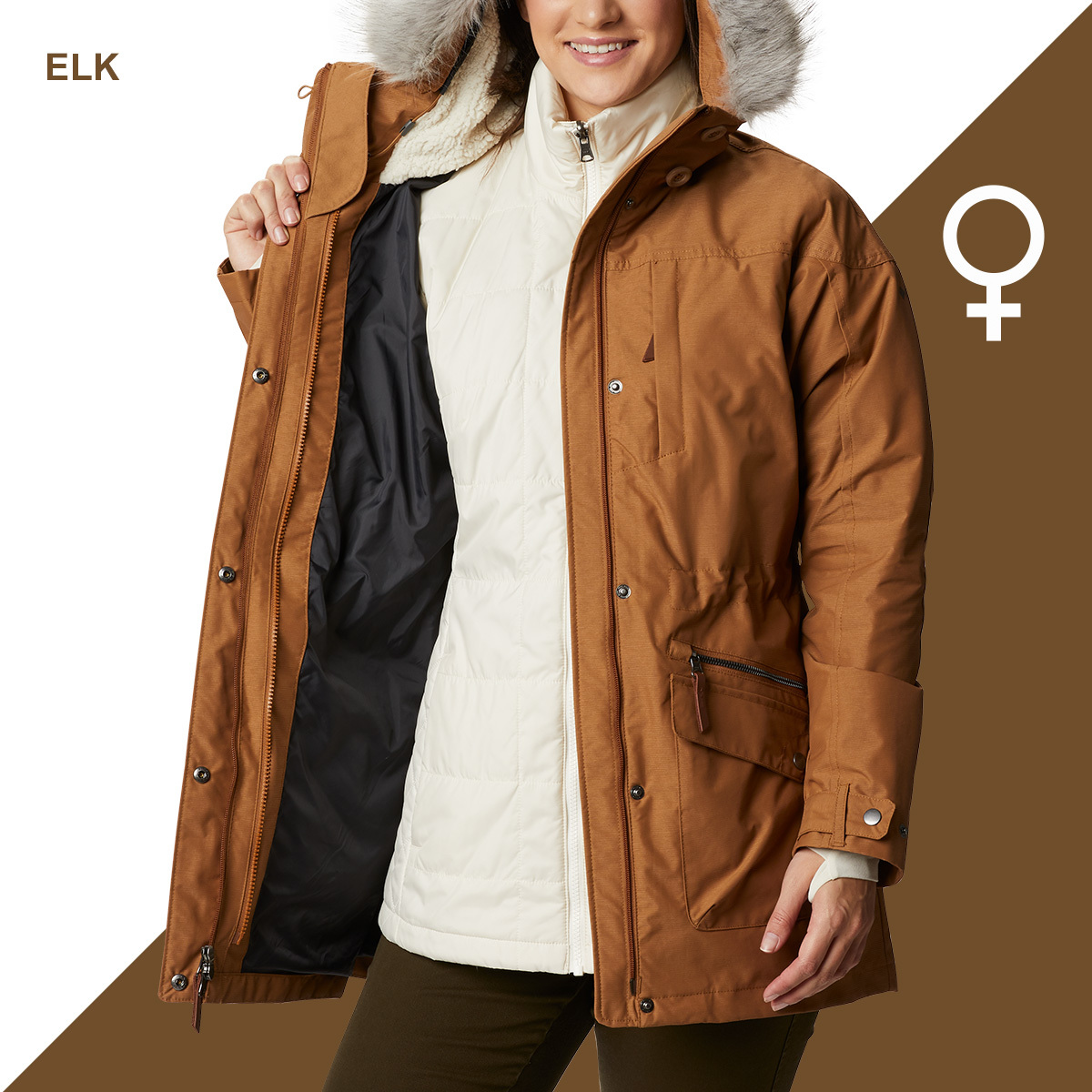 Qsport - Columbia Parka interchange 3 