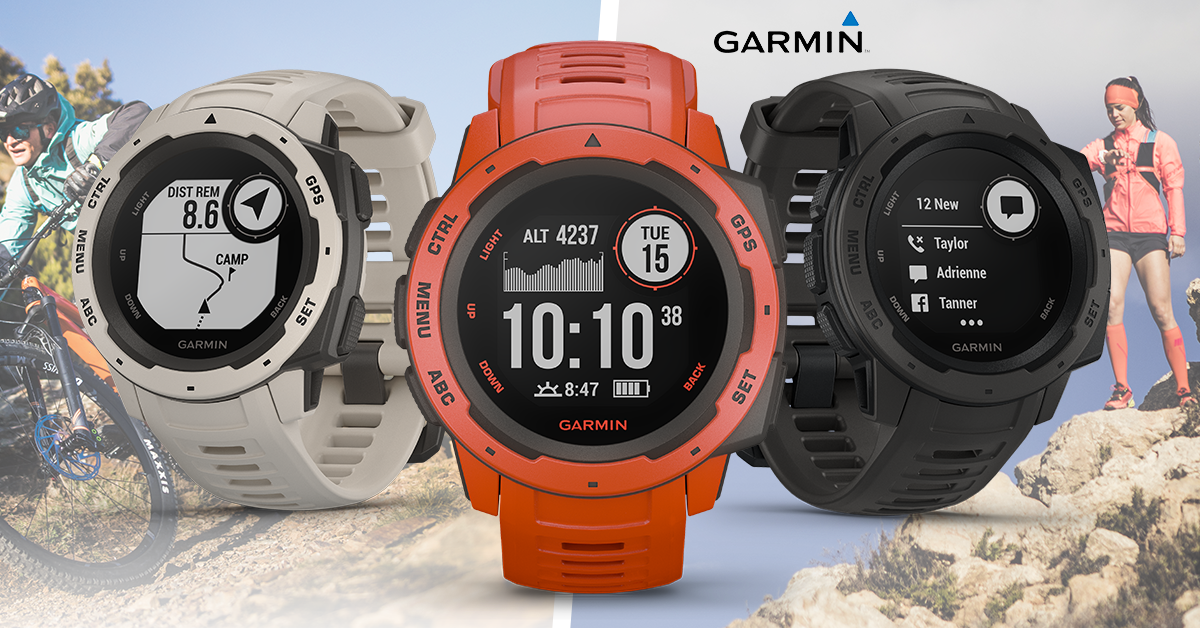 Qsport Garmin GPSSportuhr Instinct